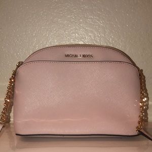 Pink Michael Kors crossbody bag